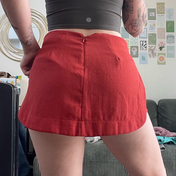 Rust Skort - Picture 3 of 8